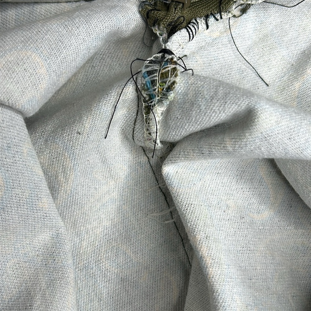 Vintage Denim Paisley Pattern Skirt - Picture 8 of 12